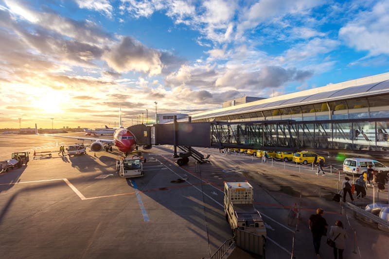 Avion călătorie spre UK