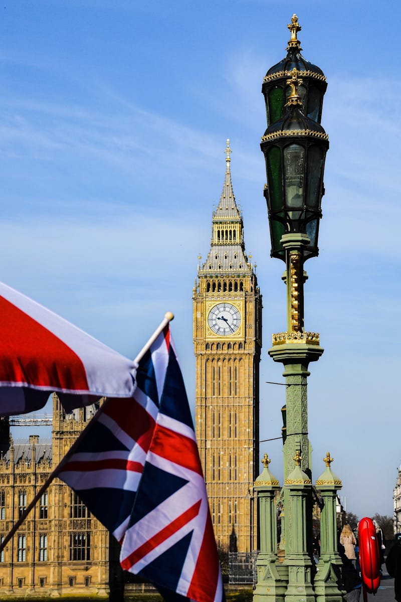 Big Ben și Palatul Westminster din Londra